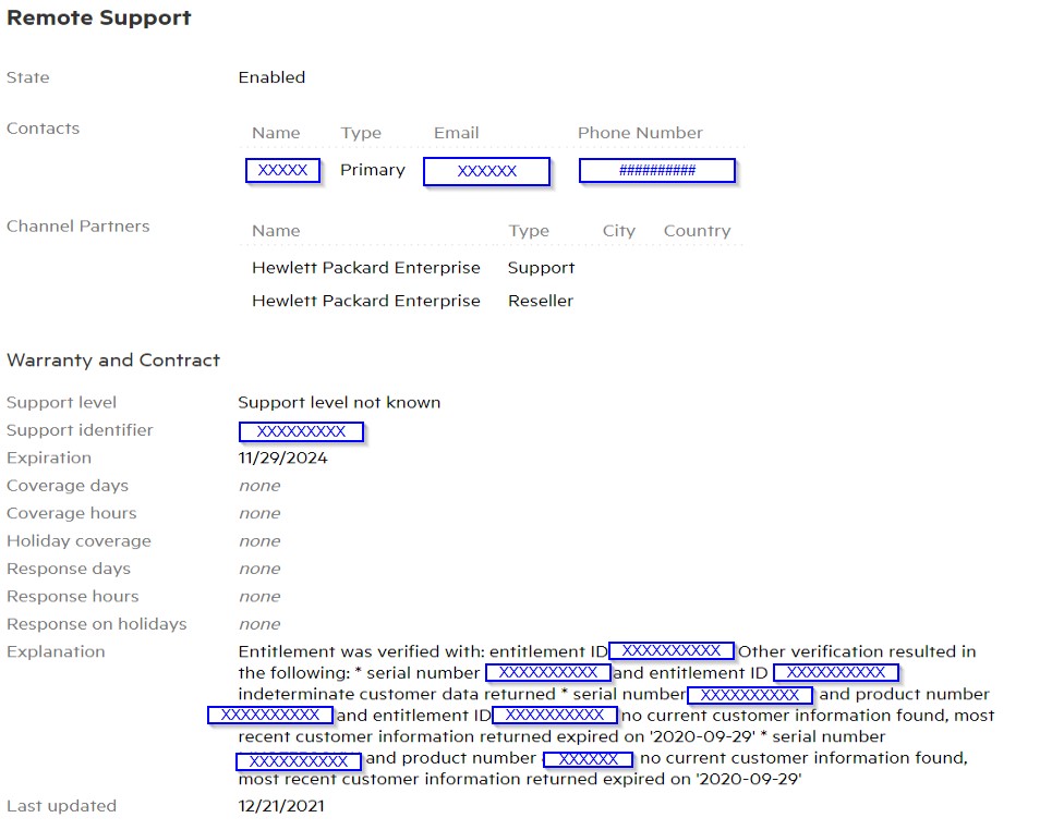 Document Display HPE Support Center