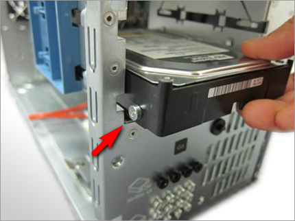 HP ProLiant ML110 G6 - ハードディスクドライブ (HDD) を4台