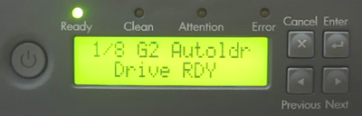 HP StorageWorks 1/8 G2テープオートローダー、MSL2024ライブラリ