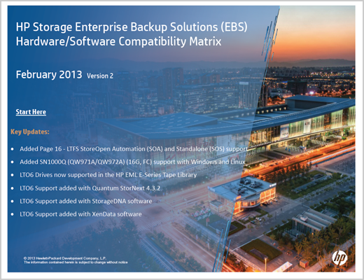 HP StorageWorks テープストレージ製品 - テープオートローダーや