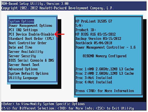 人気 ヒューレット パッカード セットアップ ユーティリティ システムの復元