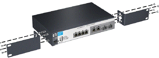 HP MSM720 Access Controller - Installing the Controller