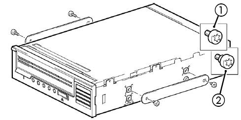 HPE StoreEver LTO-5 Ultrium 3000 SAS Tape Drive - Cabling