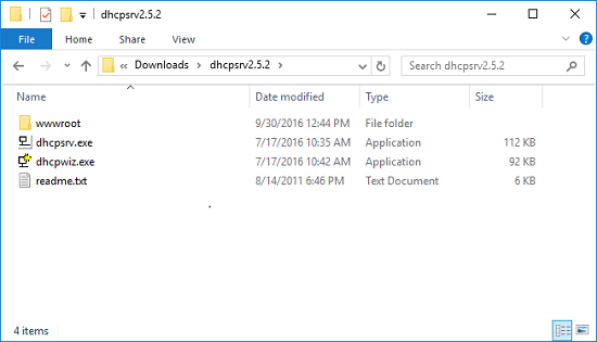 Configuring the DHCP server for Windows on your laptop | HPE
