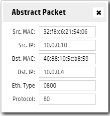 Searching for flows for specific packet types