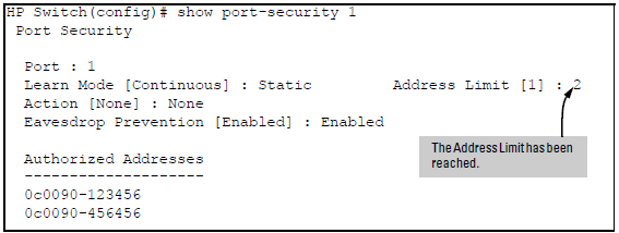 Adding a second authorized device to a port