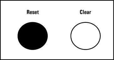 Reset button