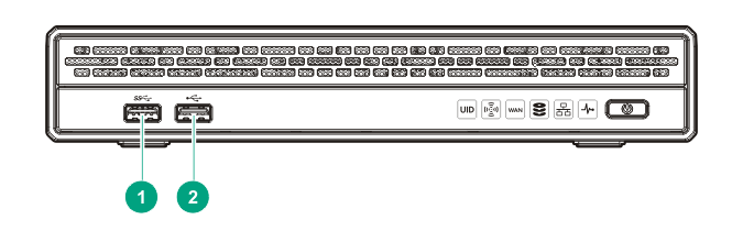 Front panel components