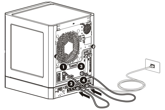 Ethernet connection and iLO function enablement using the dedicated iLO connector