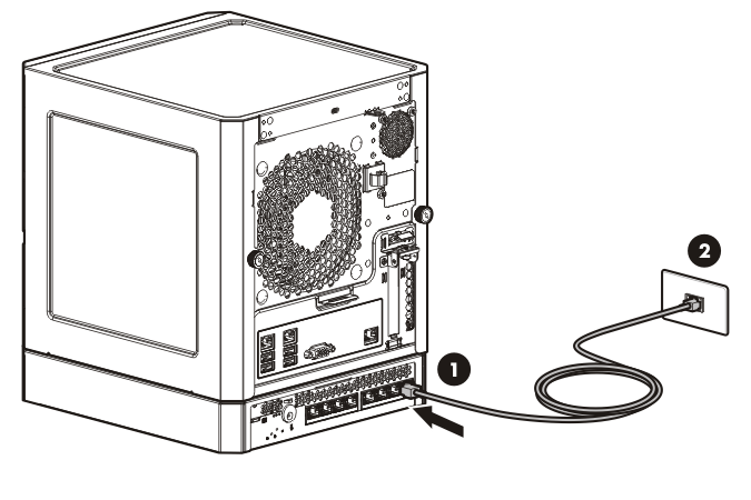 Connecting the Ethernet cable to the switch