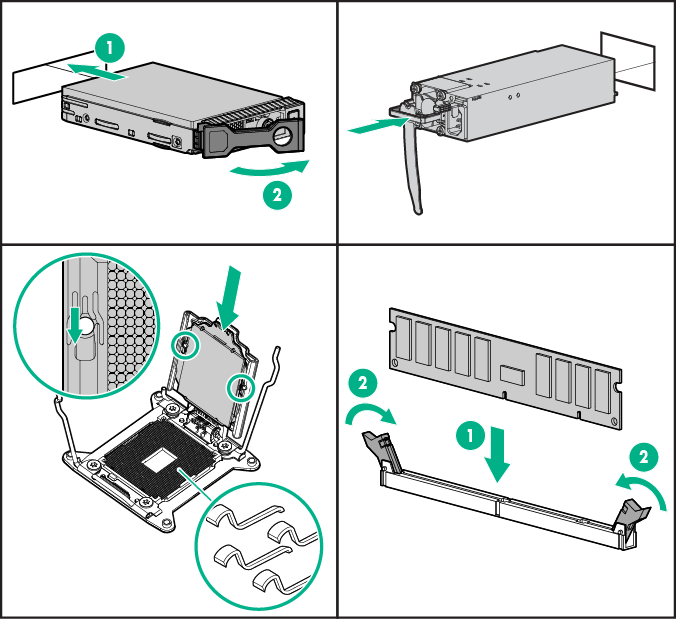 HPE | ProLiant DL360 Gen9サーバー用