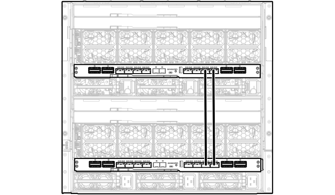 Cabling interconnect modules for redundancy