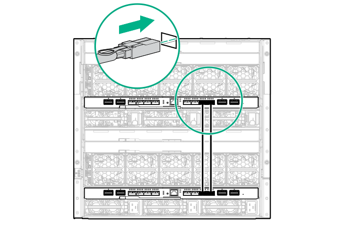 Cabling interconnect modules for redundancy